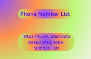 Phone Number List